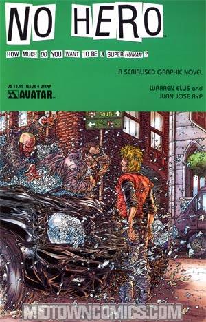 No Hero #4 Wrap Cvr