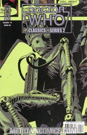 Doctor Who Classics Series 2 #4 Cover B Incentive Dave Gibbons Retro Art Variant Cover