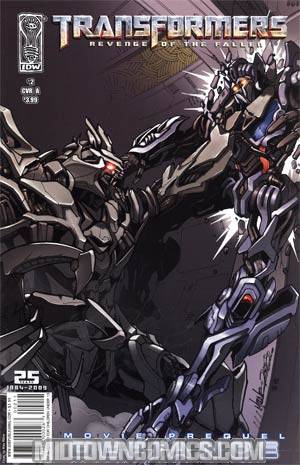 Transformers Revenge Of The Fallen Movie Prequel Defiance #2 Cover A