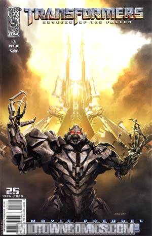 Transformers Revenge Of The Fallen Movie Prequel Defiance #2 Cover B