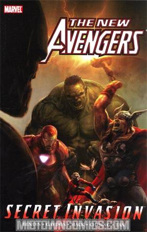 New Avengers Vol 8 Secret Invasion Book 1 TP Book Market New Avengers Vol 8 Spine