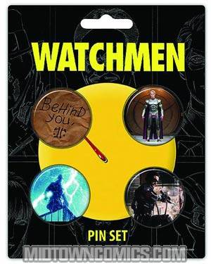 Watchmen Behind You 4-Pin Set