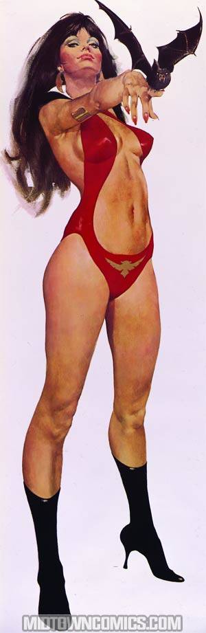 Vampirella 40th Anniversary Vintage Door Poster