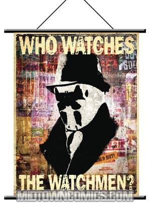 Watchmen Wall Scroll - Rorscach Pop Art