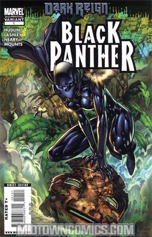 Black Panther Vol 5 #1 Cover D 2nd Ptg Ken Lashley Variant Cover (Dark Reign Tie-In)