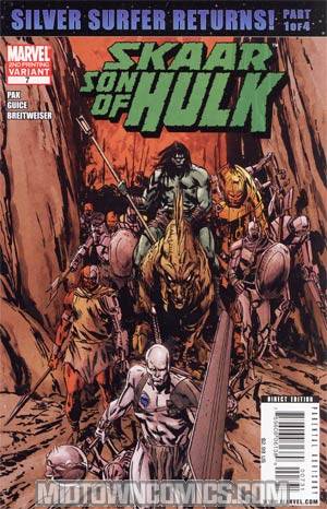 Skaar Son Of Hulk #7 Cover C 2nd Ptg Butch Guice Variant Cover