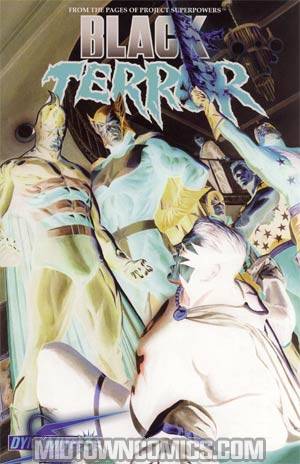 Black Terror Vol 3 #3 Cover E Incentive Negative Cover