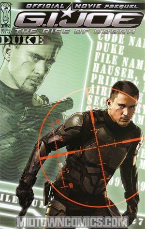 GI Joe Movie Prequel #1 Duke Joe Corroney Cover