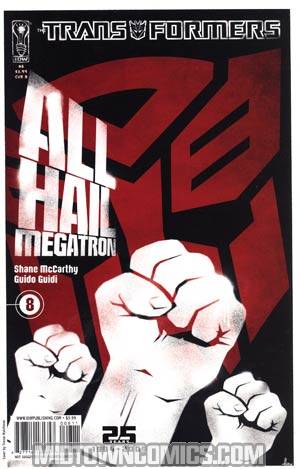 Transformers All Hail Megatron #8 Regular Trevor Hutchison Cover