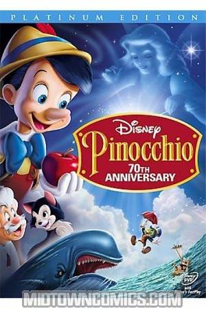 Pinocchio 70th Anniversary Platinum Edition DVD