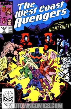 West Coast Avengers John Byrne Run Complete 18-Issue Set