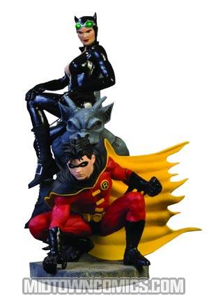 Batman Family Multi-Part Statue Part 1 Robin And Catwoman