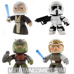Star Wars Mighty Muggs 6-Inch Figure Assortment 200902 Complete 4-Figure Set