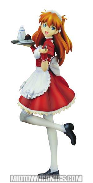 Neon Genesis Evangelion Asuka Langley Maid Ani-Statue
