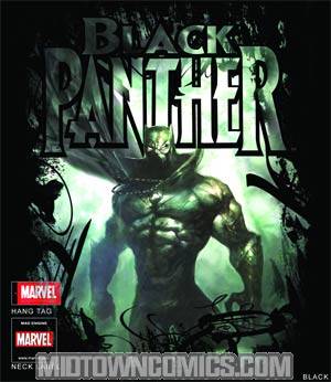 Black Panther Panther In The Mist Black T-Shirt Large