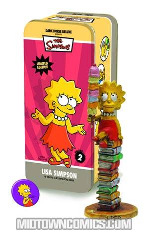 Simpsons Classic Character #2 Lisa Simpson Mini Statue