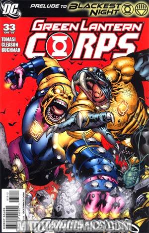 Green Lantern Corps Vol 2 #33 Cover B 2nd Ptg (Blackest Night Prelude)(Origins & Omens Tie-In)