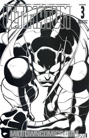 Ultimatum #3 Incentive Ed McGuinness Sketch Cover