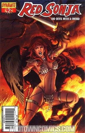 Red Sonja Vol 4 #42 Cover B Adriano Batista Cover