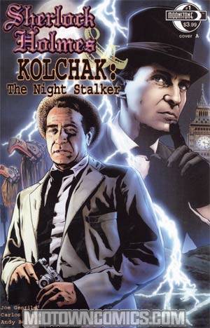 Sherlock Holmes & Kolchak The Night Stalker Cry Of Thunder #1 Regular Joe Corroney Cover