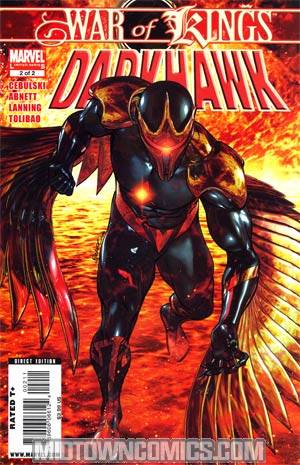 War Of Kings Darkhawk #2