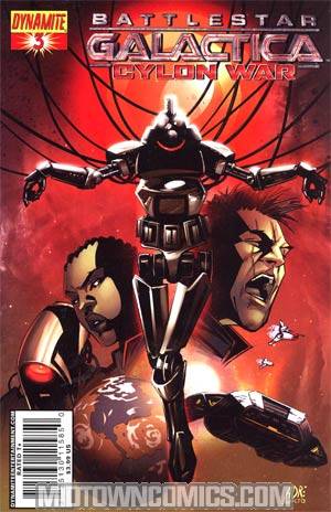 Battlestar Galactica Cylon War #3 Cover B Regular Nigel Raynor Cover