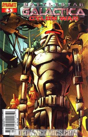 Battlestar Galactica Cylon War #3 Cover A Regular Stephen Segovia Cover