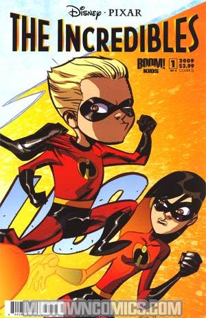 Disney Pixars Incredibles Family Matters #1 Cover D 1st Ptg Dash & Violet