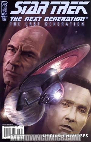 Star Trek The Next Generation Last Generation #5 Cover B