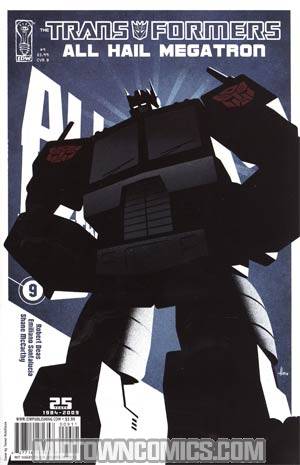 Transformers All Hail Megatron #9 Regular Trevor Hutchison Cover