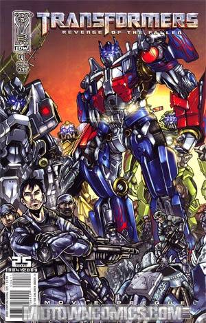 Transformers Revenge Of The Fallen Movie Prequel Alliance #4 Cover A