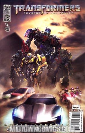 Transformers Revenge Of The Fallen Movie Prequel Alliance 4 Cover