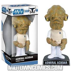 Star Wars Admiral Ackbar Wacky Wobbler