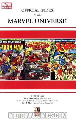 Official Index To The Marvel Universe #4