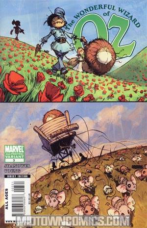 Wonderful Wizard Of Oz #3 2nd Ptg Skottie Young Variant Cover