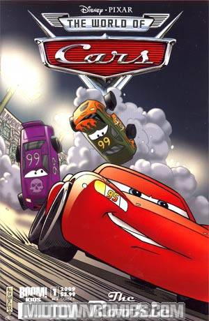 Disney Pixars World Of Cars The Rookie #1 Cover A 1st Ptg Regular
