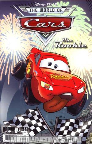 Disney Pixars World Of Cars The Rookie #1 Cover B 1st Ptg Regular