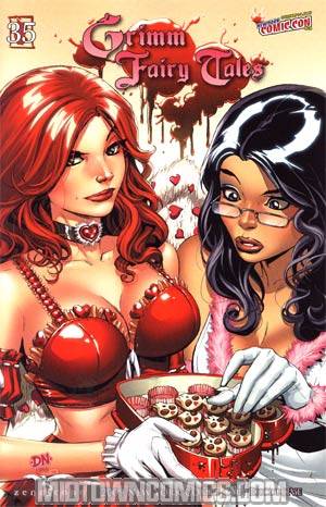 Grimm Fairy Tales #35 Cover C Limited Edition NYCC Exclusive Valentines David Nakayama Variant Cover