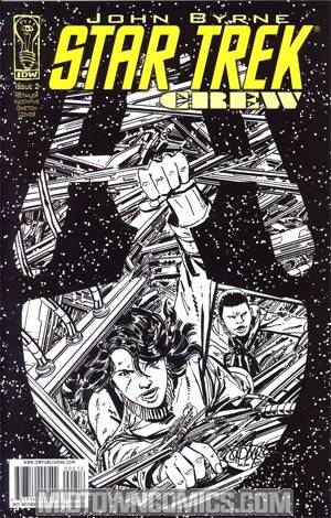 Star Trek Crew #2 Incentive John Byrne Sketch Variant Cover