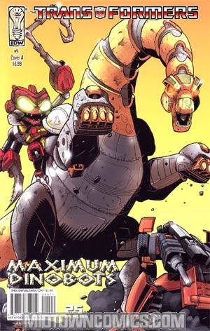 Transformers Maximum Dinobots #4 Nick Roche Cover