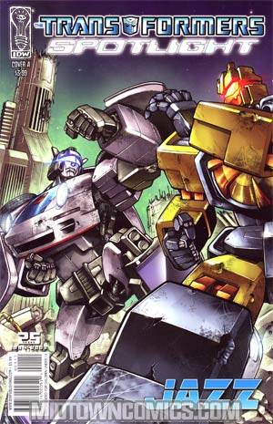 Transformers Spotlight Jazz Regular EJ Su Cover