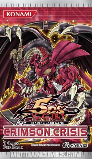 Yu-Gi-Oh 5Ds Crimson Crisis Booster Display