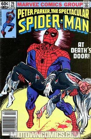 Spectacular Spider-Man #76 Cover B Without Tattooz