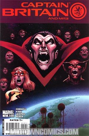 Captain Britain And MI 13 #12 Regular Stuart Immonen Cover