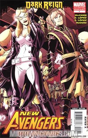 New Avengers Reunion #1 2nd Ptg David Lopez Variant Cover (Dark Reign Tie-In)