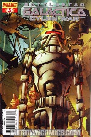 Battlestar Galactica Cylon War #3 Cover C Stephen Segovia Foil Cover