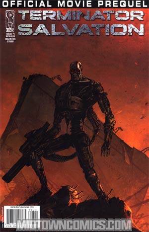 Terminator Salvation Movie Prequel #4 Cover B Incentive Klaus Scherwinski Variant Cover