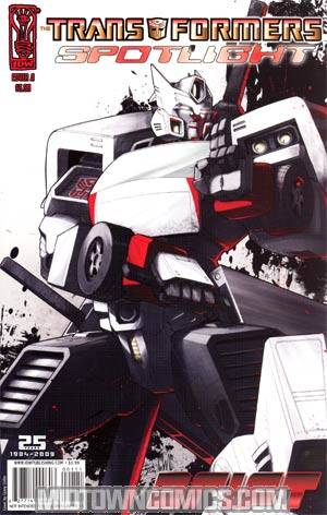 Transformers Spotlight Drift Regular Casey Coller Cover