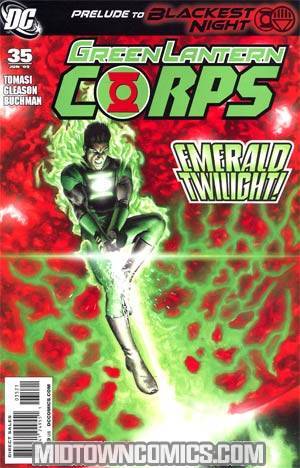 Green Lantern Corps Vol 2 #35 Cover B Incentive Rodolfo Migliari Variant Cover (Blackest Night Prelude)