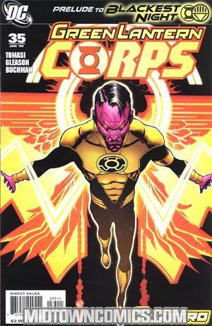 Green Lantern Corps Vol 2 #35 Cover A Regular Patrick Gleason Cover (Blackest Night Prelude)